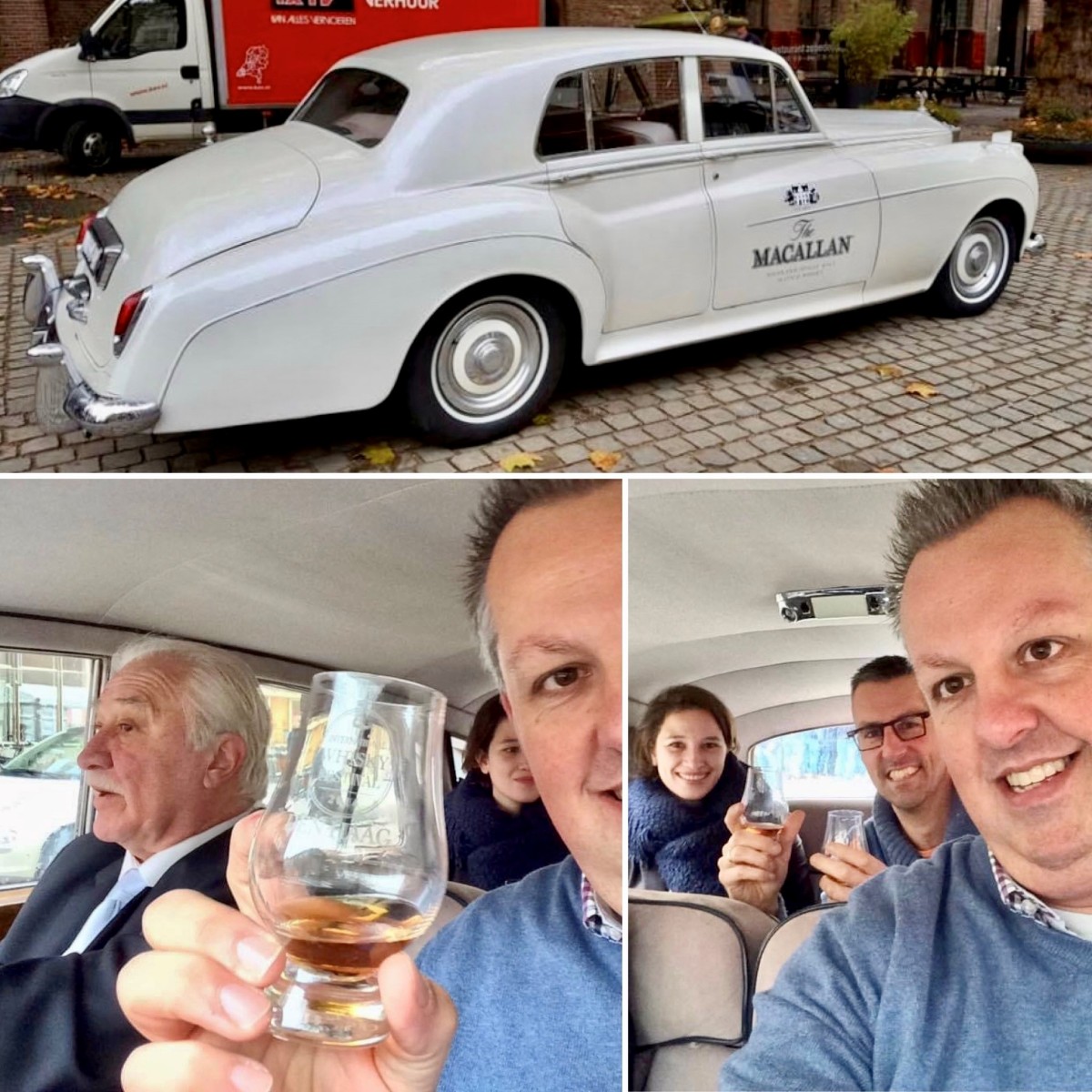 Throwback Memory: Whisky Tasting onboard The Macallan Rolls Royce.