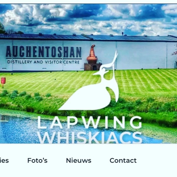 Nieuwe website voor de Lapwing Whiskiacs