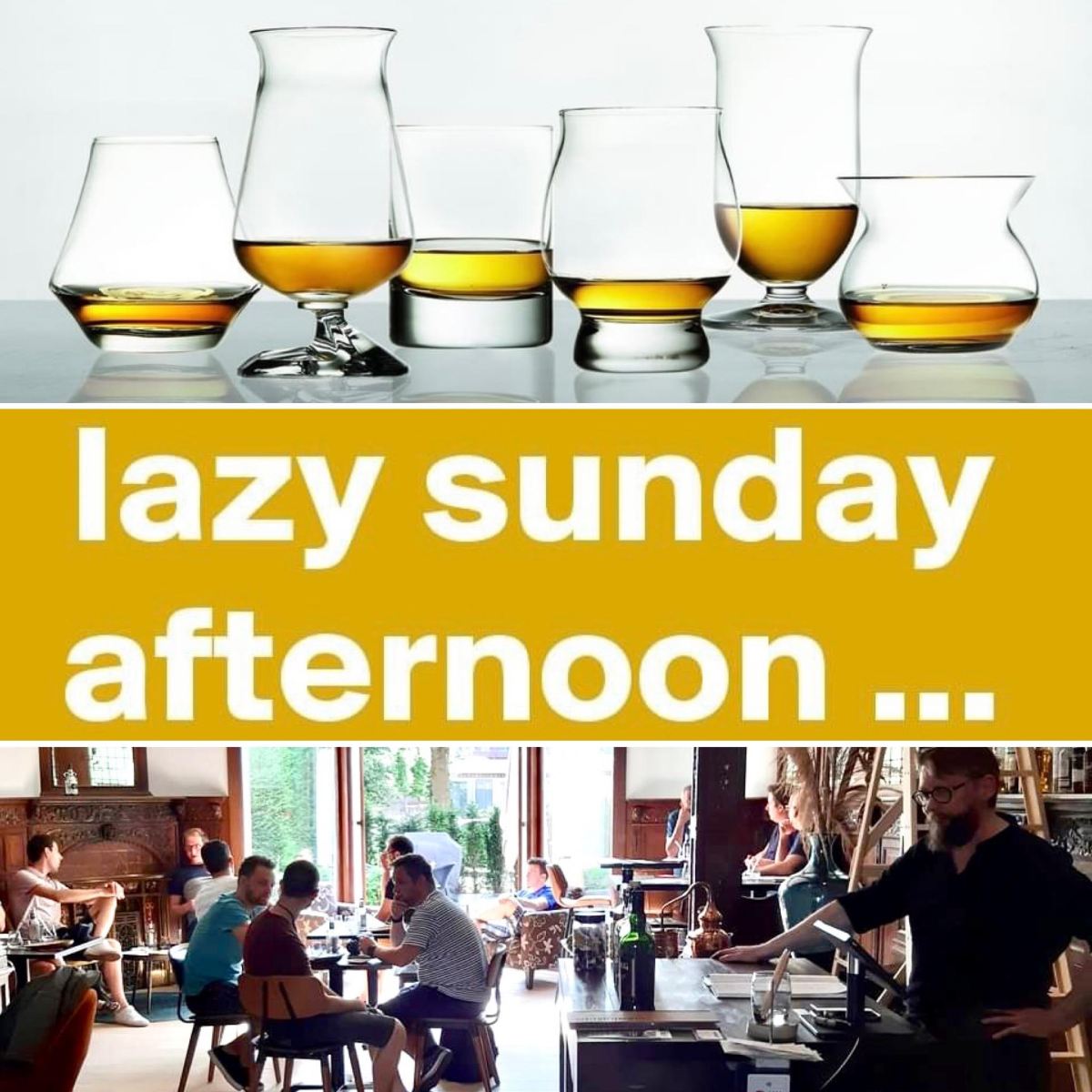 Lazy Sunday Afternoon Whisky tasting bij Whisky & Gin in Breda