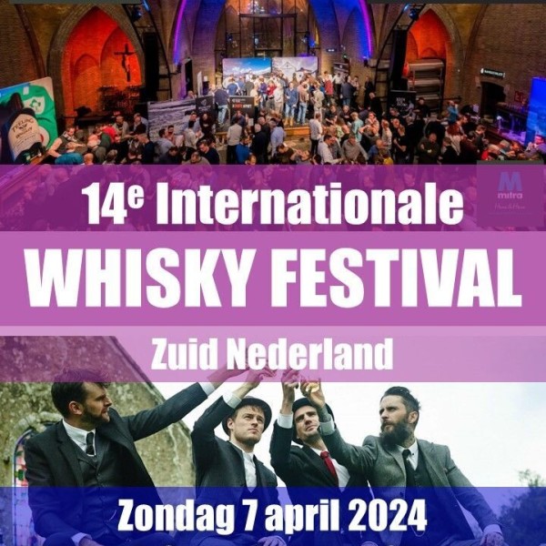 Zondag zijn de Lapwings aanwezig tijdens het 14e Whisky Festival Zuid Nederland.